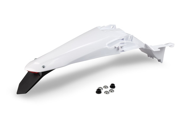Rear Fender white for Yamaha YZ 250 F - WR 250 F - YZ 450 F - WR 450 F - YZ 250 FX - YZ 450 FX